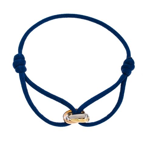 blue cartier trinity bracelet|cartier trinity bracelet used.